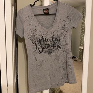 HD Short Sleeve V Neck